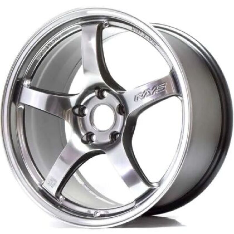 Gram Lights 57CR 15x8.0 +35 4x100 Grace Silver Wheel