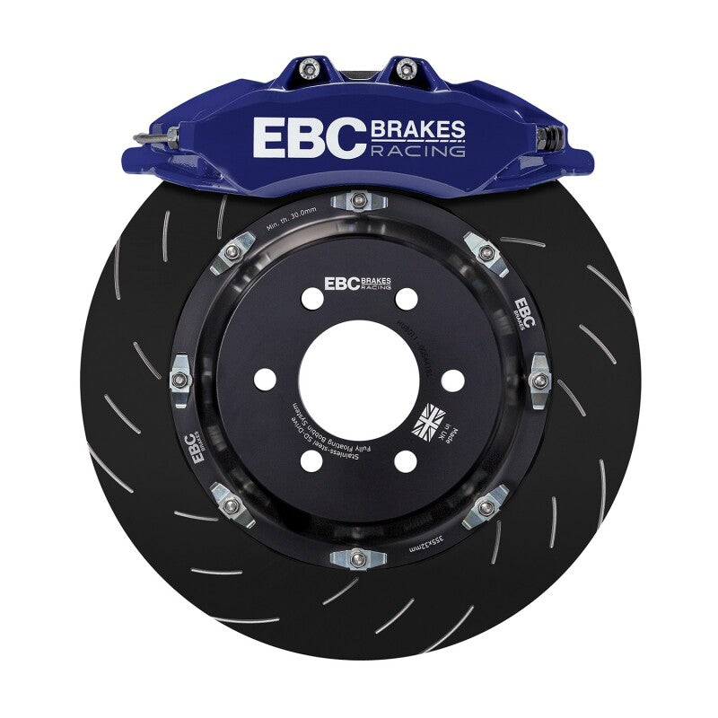 EBC Racing 12-21 BMW M240i F22 3.0T Blue Apollo-6 Calipers 355mm Rotors Front Big Brake Kit