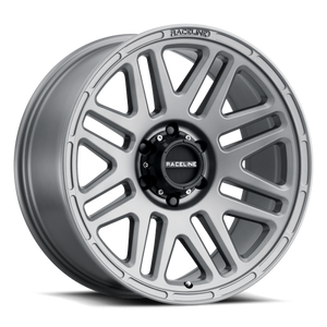 Raceline 944GS Outlander 18x9in / 6x135 BP / 12mm Offset / 87.1mm Bore - Greystone Wheel
