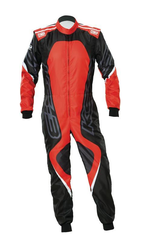 OMP KS-3X ART OVERALL FIA 8877-2022 (ADULT) BLACK / RED SZ 54
