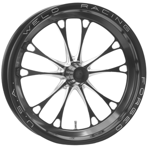 Weld V-Series Frontrunner 17x3.5 / Anglia Spindle / 0 BS - Gloss Black Milled - Non-BL Wheel