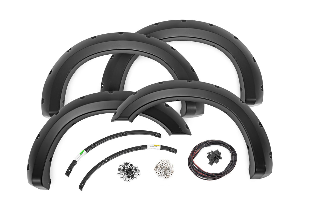 Rough Country Pocket Fender Flares | Ford F-250/F-350 Super Duty 2WD/4WD (2011-2016)
