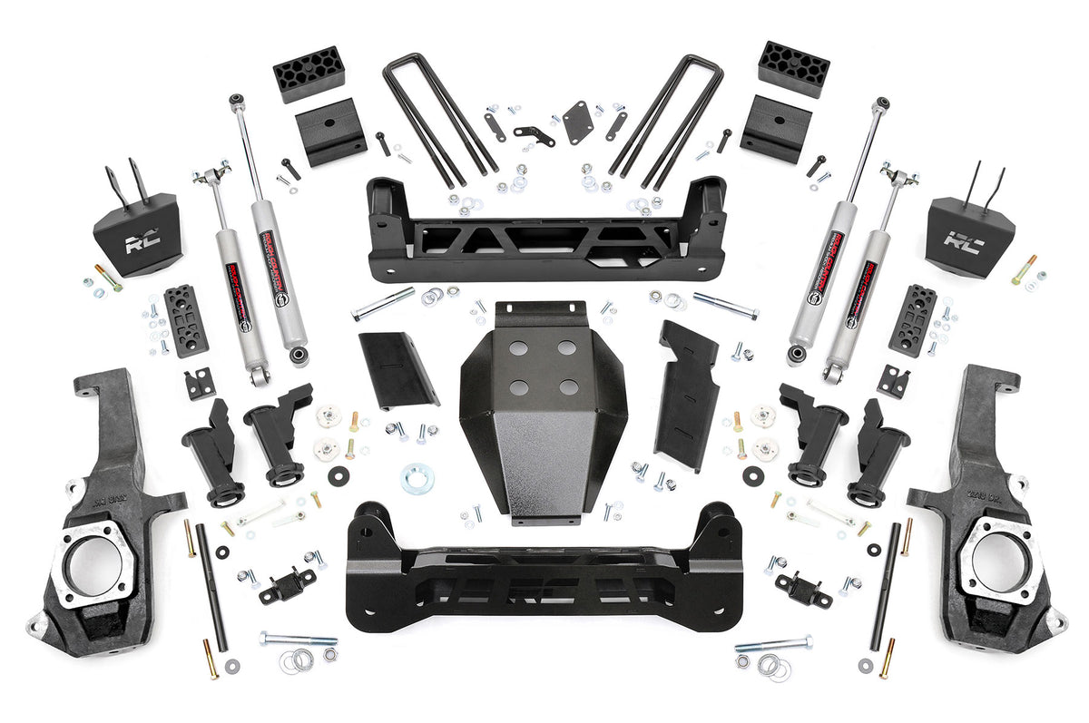 Rough Country 5 Inch Lift Kit | Chevy/GMC 2500HD/3500HD (11-19) - Kit 10330
