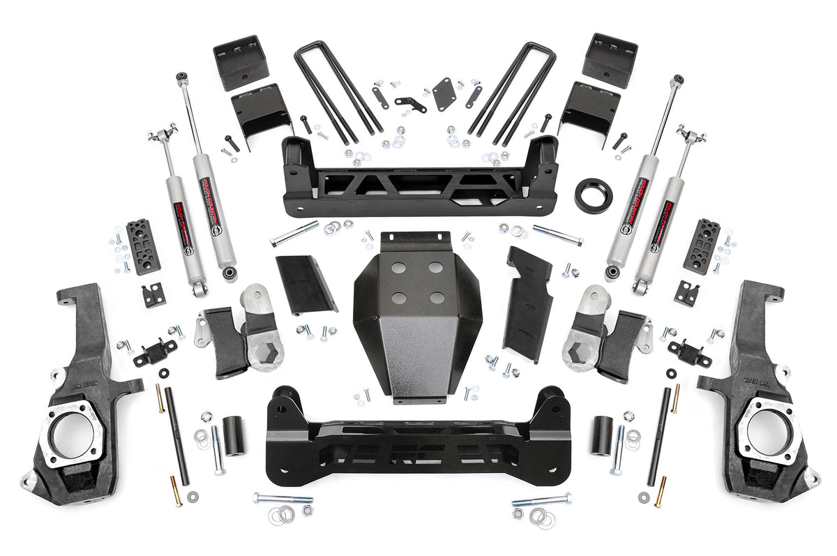Rough Country 7.5 Inch Lift Kit | Chevy/GMC 2500HD/3500HD (11-19) - Kit 25330