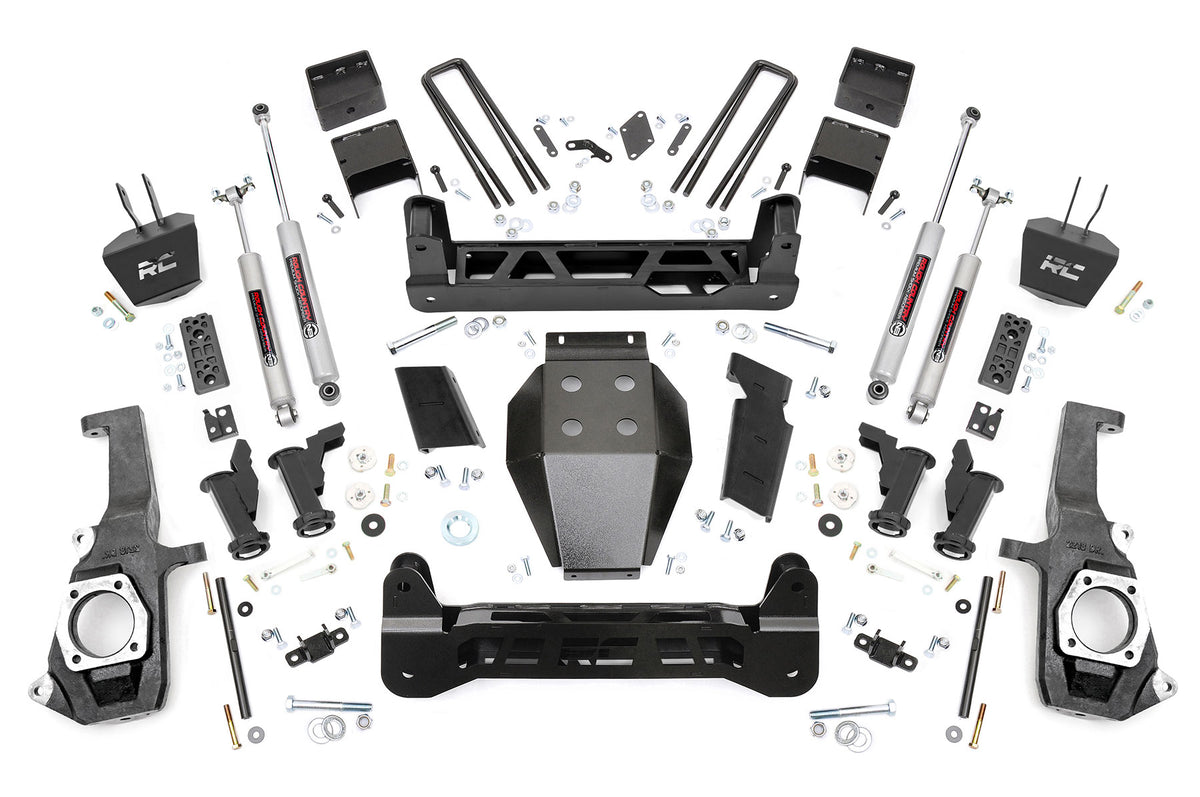 Rough Country 7.5 Inch Lift Kit | Chevy/GMC 2500HD/3500HD (11-19) - Kit 10430