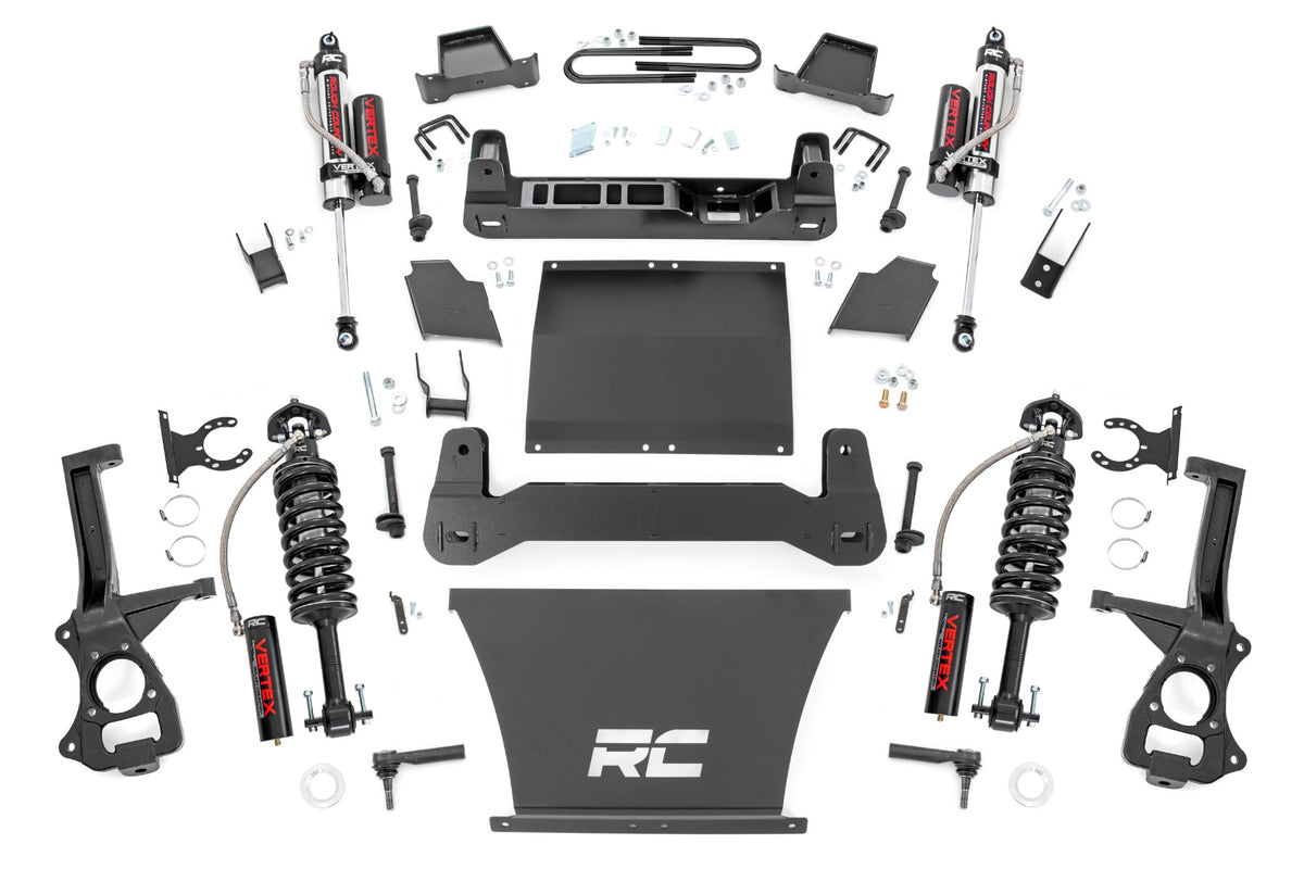 Rough Country 4 Inch Lift Kit AT4/Trailboss | Chevy/GMC 1500 2WD/4WD (2025-2026)