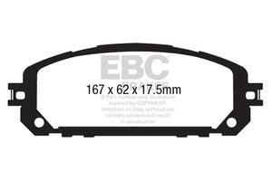EBC 13+ Jeep Cherokee 3.2 Ultimax2 Front Brake Pads