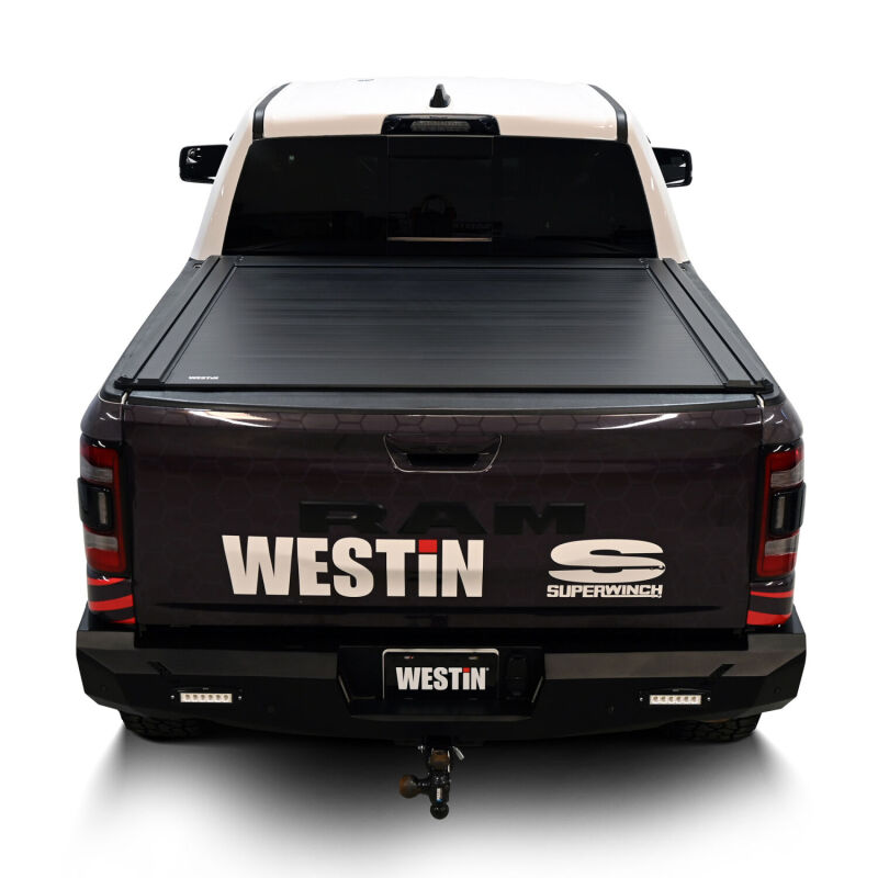 Westin 19-26 RAM 1500 New Body 5ft 7in. (67in) Bed Electric Retractable Tonneau Cover - Black