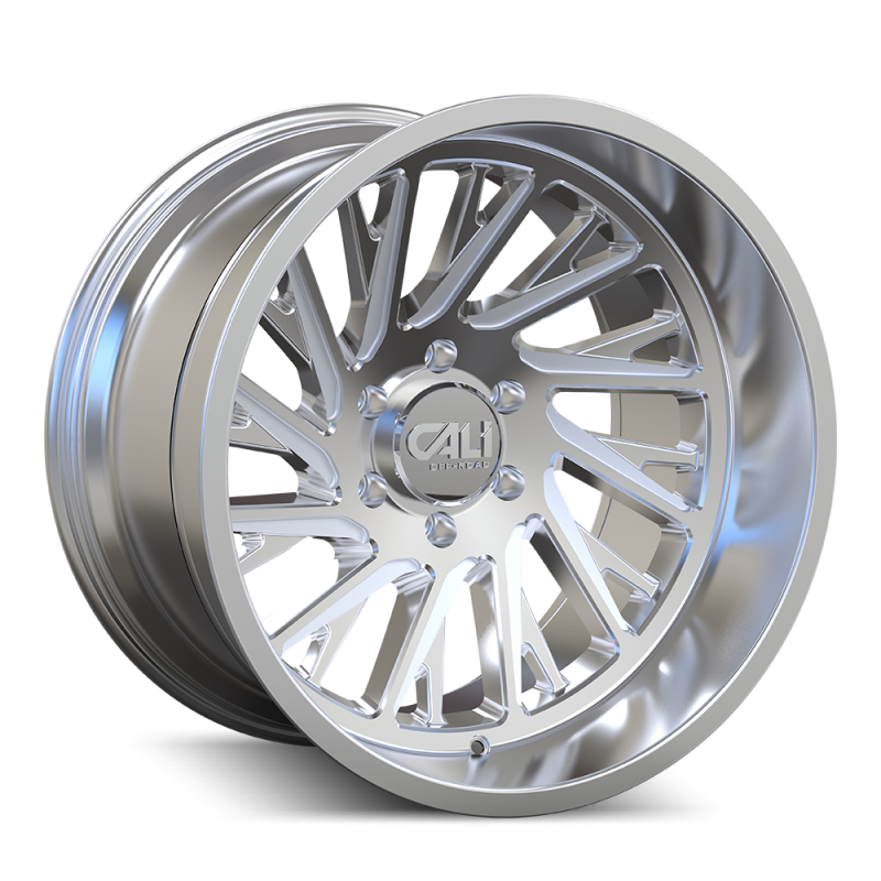 Cali Off-Road 9114 Purge 20x10 / 6x139.7 BP / -25mm Offset / 106mm Hub Polished Wheel