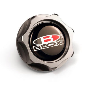 BLOX Racing Billet Honda Oil Cap - Gunmetal
