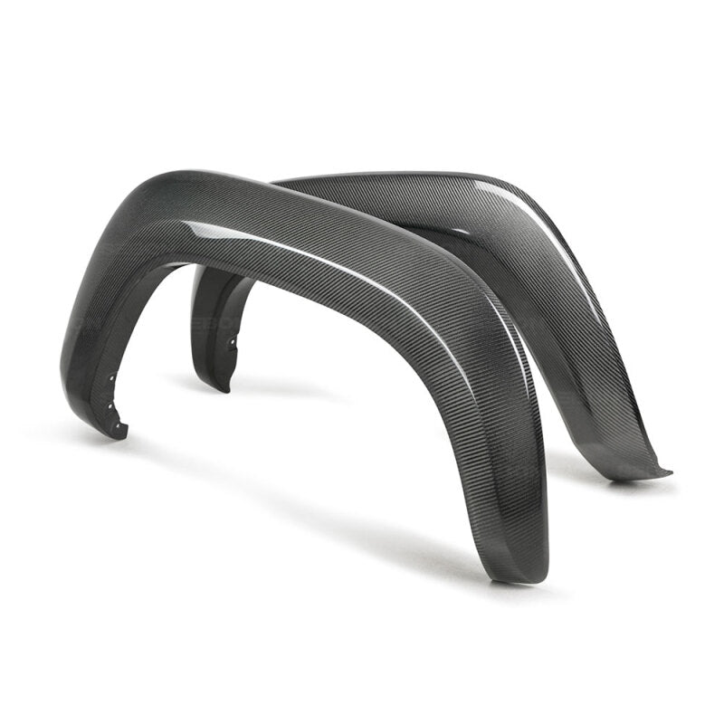 Seibon 16-23 Toyota Tacoma Carbon Fiber Rear Fender Flares (Pair)