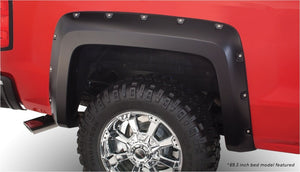 Husky Liners 14-18 Chevrolet Silverado 1500 Pocket Style Fender Flares 4pc - Black