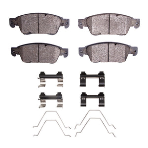 R1 07-15 Infiniti G35 Front Semi Met Pads & Hardware Kit