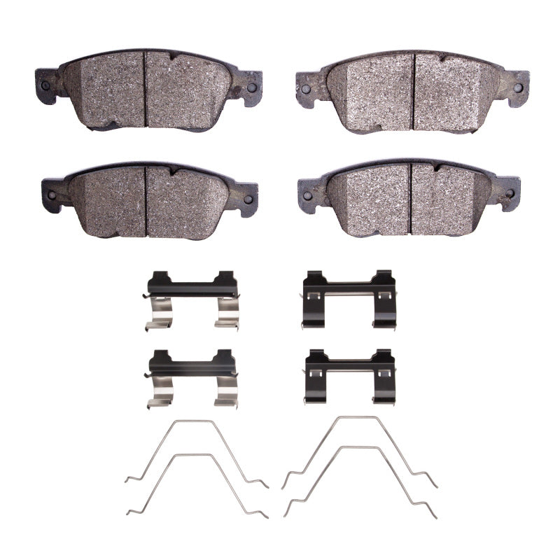 R1 07-15 Infiniti G35 Front Semi Met Pads & Hardware Kit