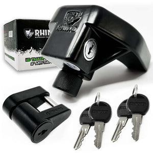 Rhino USA 2In Trailer Coupler Hd Lock Kit-2-Piece