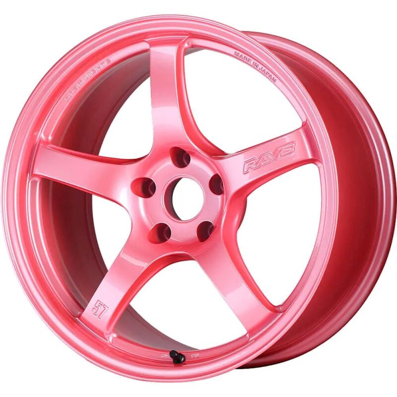 Gram Lights 57CR 15x8.0 +35 4x100 Sakura Pink Wheel (Special Order No Cancel)