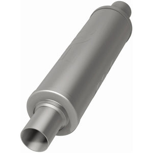 MagnaFlow Muffler Mag DSL SS 7x7x14 4in Inlet 4in Outlet