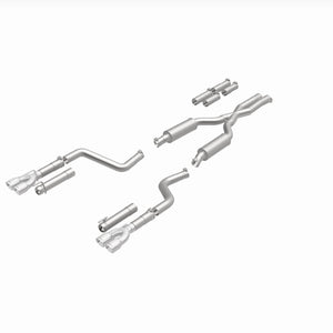 MagnaFlow 2017+ Dodge Challenger 409 SS Polished 3in Quad Tips Cat-Back Exhaust