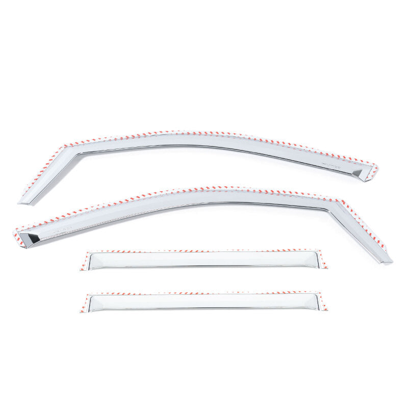 Putco 2021 Ford F-150 - Super Cab Element Chrome Window Visors (Set of 4)
