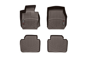 WeatherTech 2012+ BMW 3-Series Front and Rear FloorLiner - Cocoa