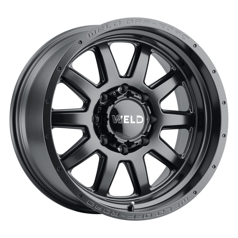 Weld Stealth 20x10 / 8x165.1 / 4.75 BS / 125.1 HB - Satin Black - Non-BL Wheel