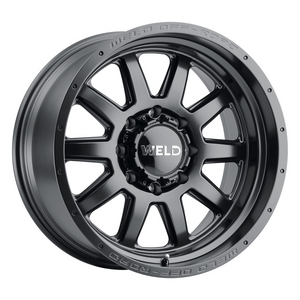 Weld Stealth 20x10 / 8x180 / 4.76 BS / 124.3 HB - Satin Black - Non-BL Wheel