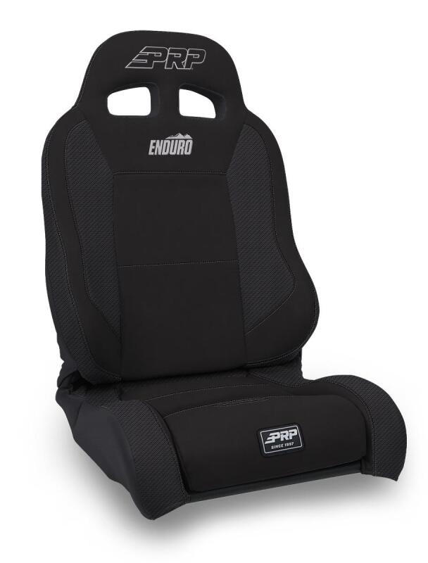 PRP EnduroTrek Reclining Suspension Seat - Black Suede - Passenger