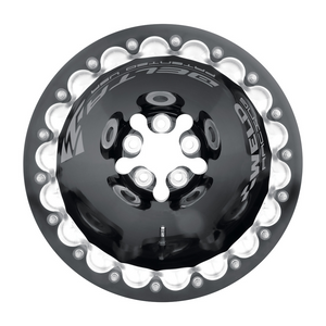 Weld Delta-1 TA 16x16 / 5x5 / 5 BS / 3.5 HB - Black - Polished DBL Wheel