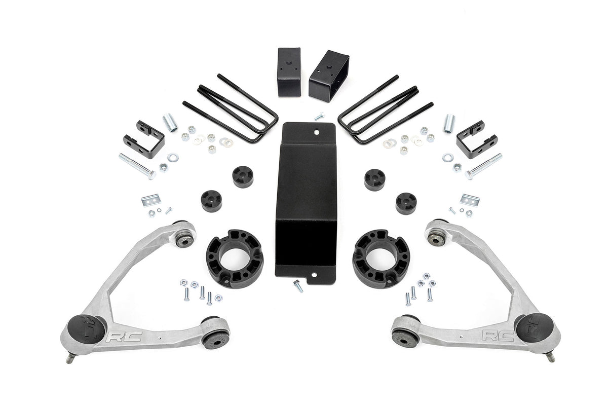 Rough Country 3.5 Inch Lift Kit Mag-ride | Alu/Cast Steel | GMC Sierra 1500 Denali (14-16)