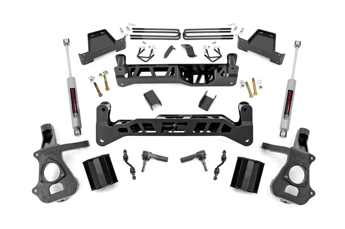 Rough Country 7 Inch Lift Kit | Chevy/GMC 1500 2WD (2014-2018)
