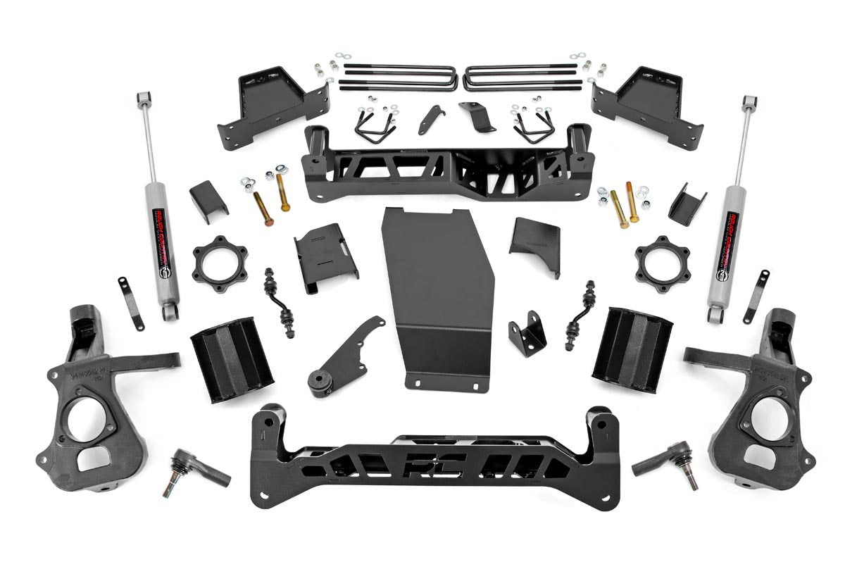 Rough Country 7 Inch Lift Kit | Chevy/GMC 1500 (14-18)