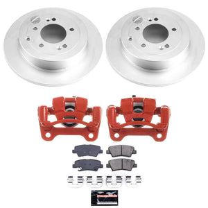 Power Stop 16-18 Hyundai Tucson Rear Z23 Coated Kit w/Powder Coated Calipers