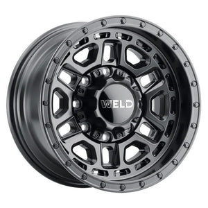 Weld Off-Road Crux 20x10in / 8x165.1 BP / ET -19 / 125.1mm Bore - Satin Black Wheel