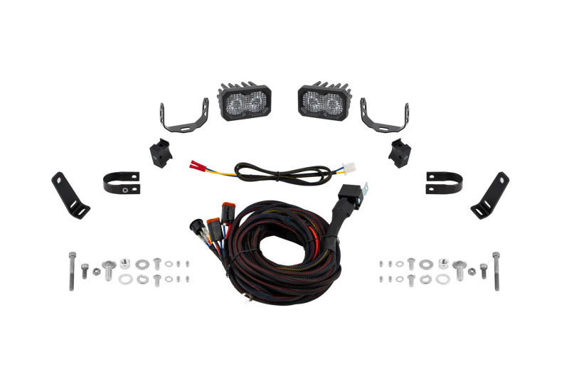 Diode Dynamics Stage Series 1 1/4 In Roll Bar Reverse Light Kit SSC2 Sport (Pair)