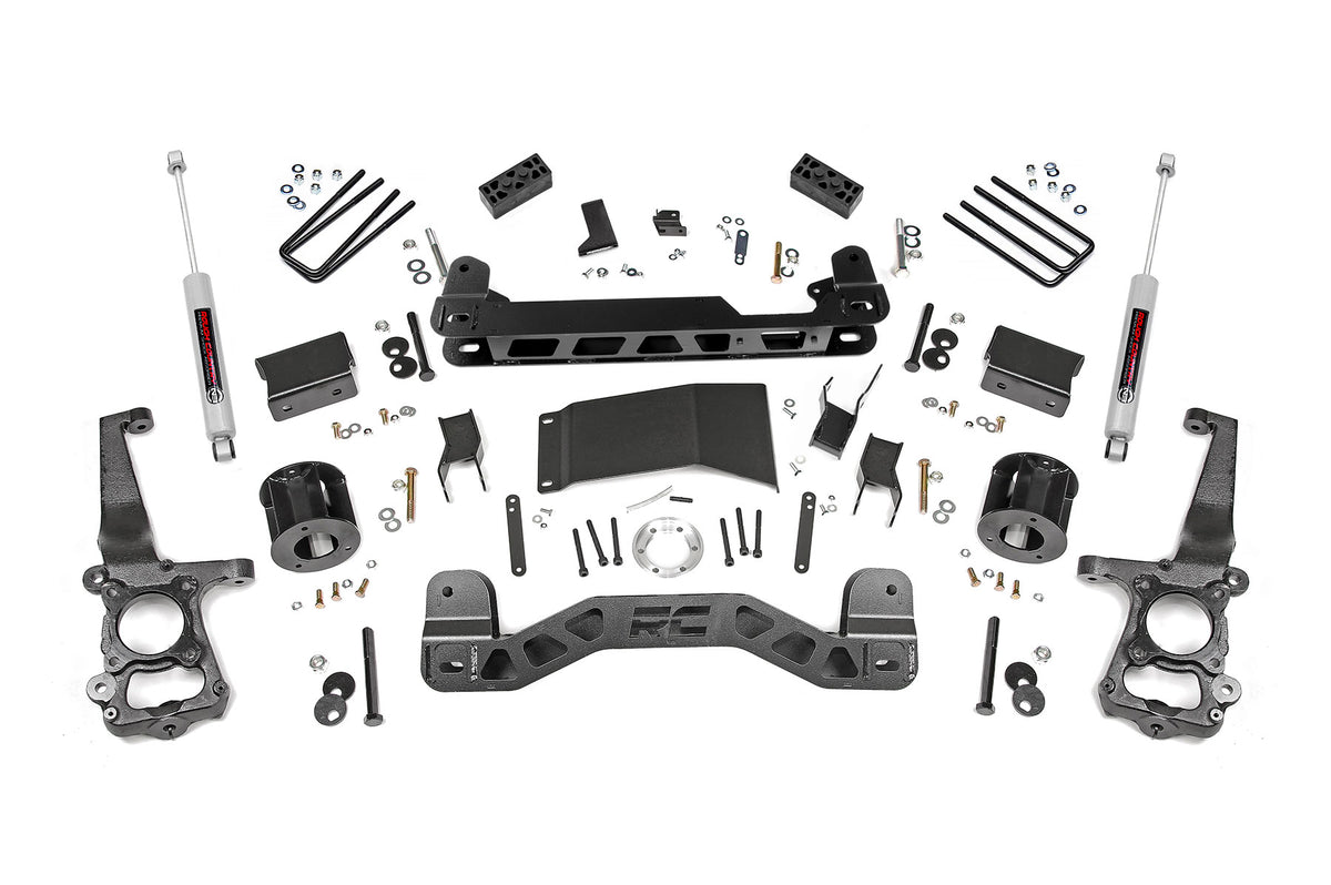 Rough Country 4 Inch Lift Kit | Ford F-150 4WD (2015-2020)