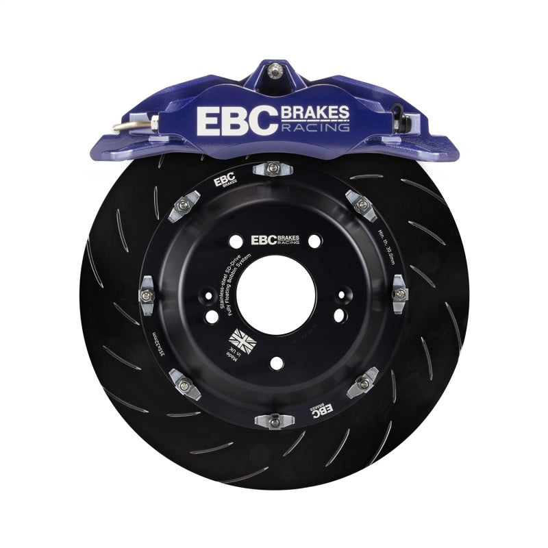 EBC Racing 03-12 Mazda RX-8 Blue Apollo-4 Calipers 330mm Rotors Front Big Brake Kit