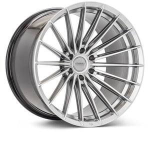 Vossen HFX-4 22x10 - 6x135 - ET-18 - Super Deep - 87.1 - Hyper Silver Wheel