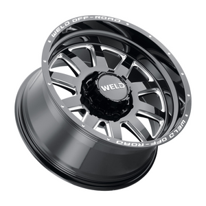 Weld Stealth 20x9 / 8x165.1 / 5.01 BS / 125.1 HB - Gloss Black Milled - Non-BL Wheel