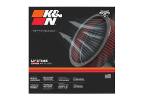 K&N Custom Oval Race Filter 5-1/8in FLG / 9in OD x 3-3/8in HW/VENT