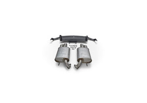 Ford Racing 2013-2014 Mustang GT Axle Back QUAD TIP Mufflers with Rear Lower VALENCE