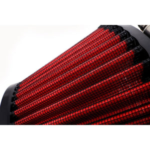 BLOX Racing Shorty Performance 5in Air Filter w/2.5in Velocity Stack and Coupler Kit