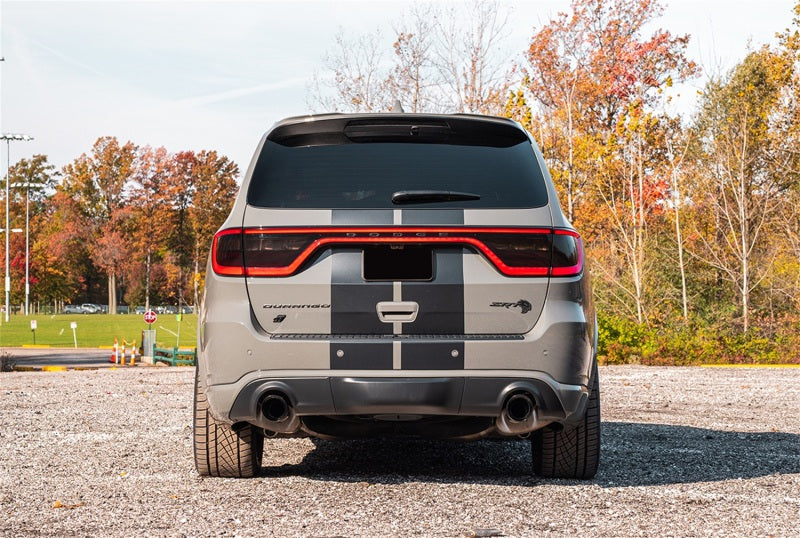 Corsa 2021-2025 Dodge Durango SRT Hellcat Cat-Back 2.75in Dual Rear Exit Xtreme 4.5in Black PVD Tips