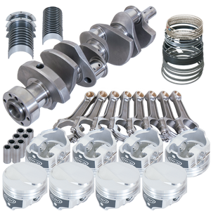 Eagle Chevy 454 1Pc 4.000in Crank 6.135in I-Beam Rods 18cc Dome 4.350in Pistons Rotating Assembly