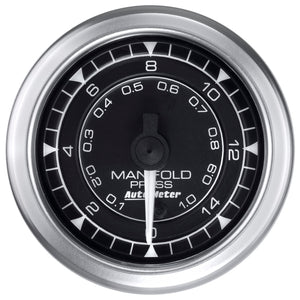 Autometer Chrono 2-1/16in 15PSI Manifold Pressure Gauge