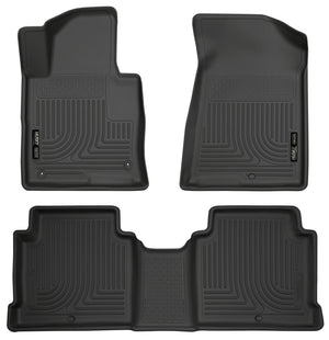 Husky Liners 2026 Hyundai Palisade WeatherBeater Front & 2nd Row Floor Liners - Black