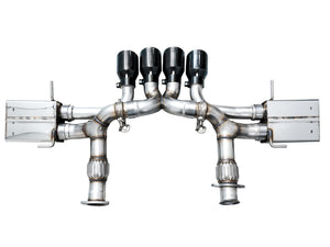 AWE Tuning 2023 C8 Corvette Z06 SwitchPath Cat-Back Exhaust - Diamond Black Tips