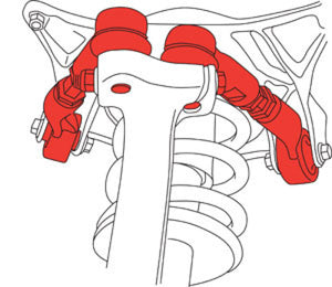SPC Performance Audi Q5 Upper Control Arm Front Right