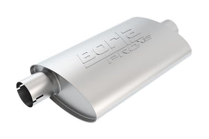 Borla Universal Center/Offset Oval 2.5in In/Out 14in x 4.25in x 1.88in PRO-XS Muffler