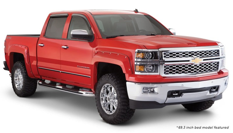 Husky Liners 14-18 Chevrolet Silverado 1500 Pocket Style Fender Flares 4pc - Black