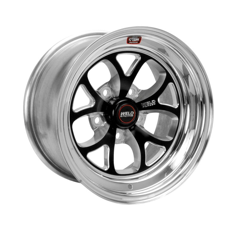 Weld S76 15x10 / 5x120 BP / 7.5in. BS Black Wheel (Medium Pad) - Non-Beadlock